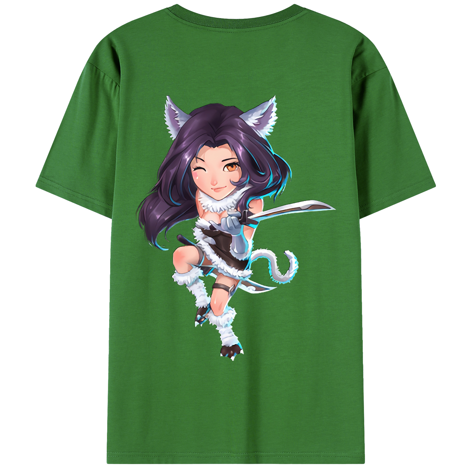 リーグ・オブ・レジェンド League of Legends LOL レディース半袖Tシャツ(バックプリント)